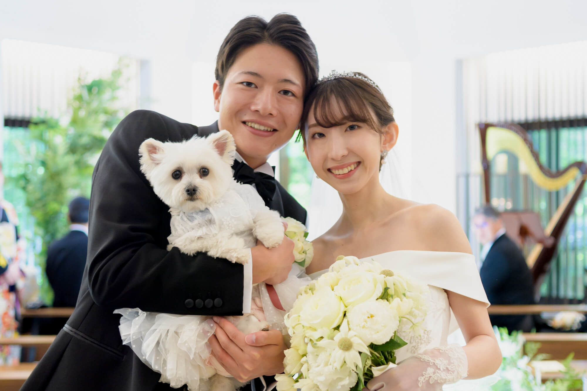 新緑の軽井沢で愛犬との結婚式 | 旧軽井沢KIKYOキュリオ・コレクション